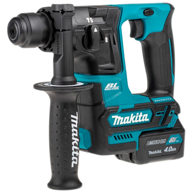 1 pcs - Makita HR166D SDS Plus 10.8V Cordless Hammer Drill, Type G - British 3-Pin