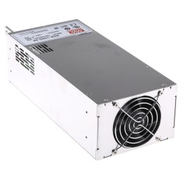 1 pcs - MEAN WELL Switching Power Supply, RSP-1500-48, 48V dc, 32A, 1.5kW, 1 Output, 127 - 370 V dc, 90 - 264 V