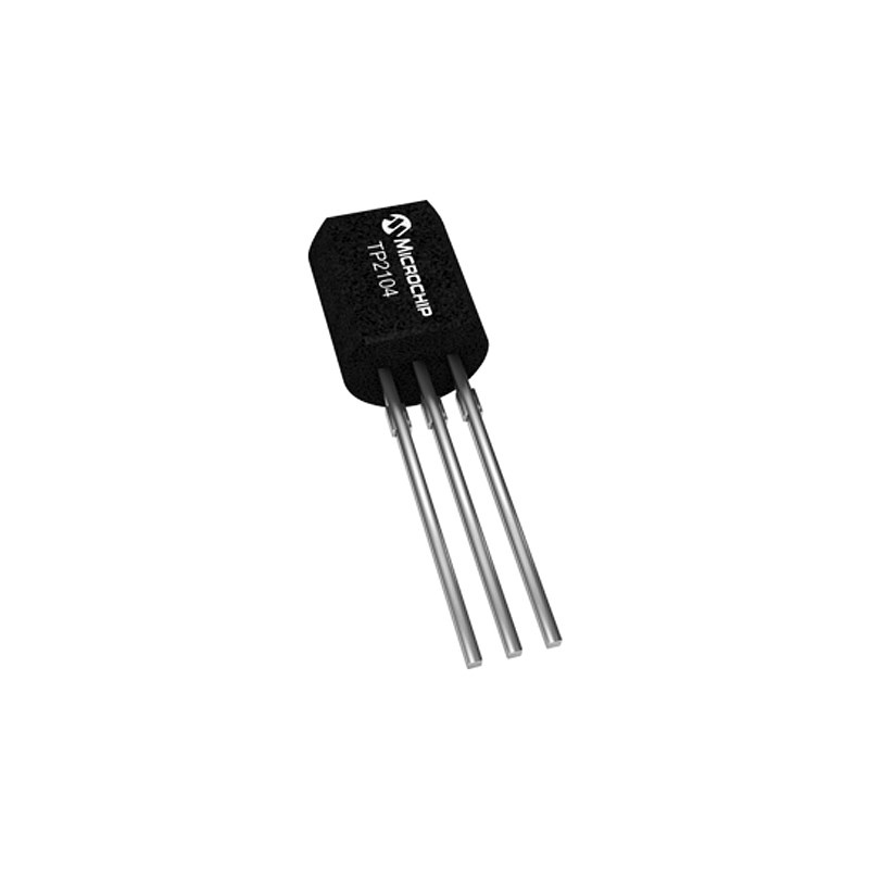 1000 pcs - P-Channel MOSFET, 175 mA, 40 V, 3-Pin TO-92 Microchip TP2104N3-G