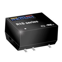 1 pcs - Recom R1S DC-DC Converter, 5V dc/ 200mA Output, 4.5 - 5.5 V dc Input, 1W, Surface Mount, +100°C Max Temp -40°C