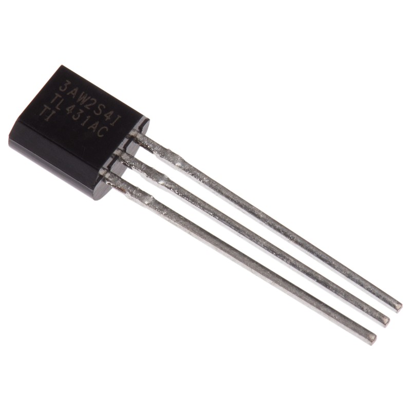 1000 pcs - Texas Instruments Adjustable Shunt Voltage Reference 2.5 - 36V ±1.0 % 3-Pin TO-92, TL431ACLP
