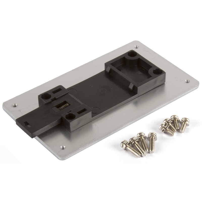 1 pcs - XP Power DIN Rail Adapter, for use with DTE40-60 DIN Rail