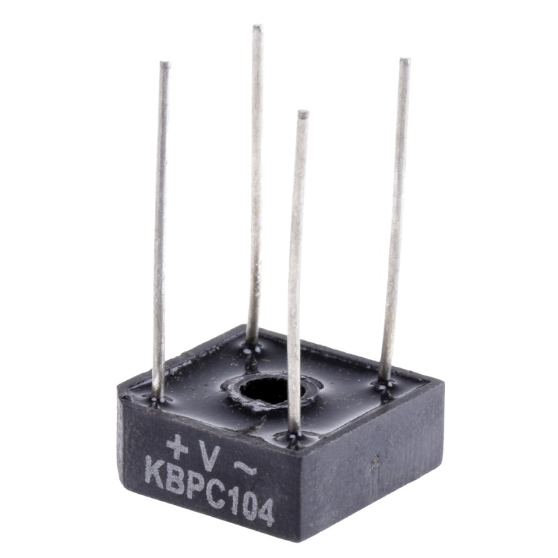 250 pcs - Vishay Bridge Rectifier, 3A, 400V, 4-Pin