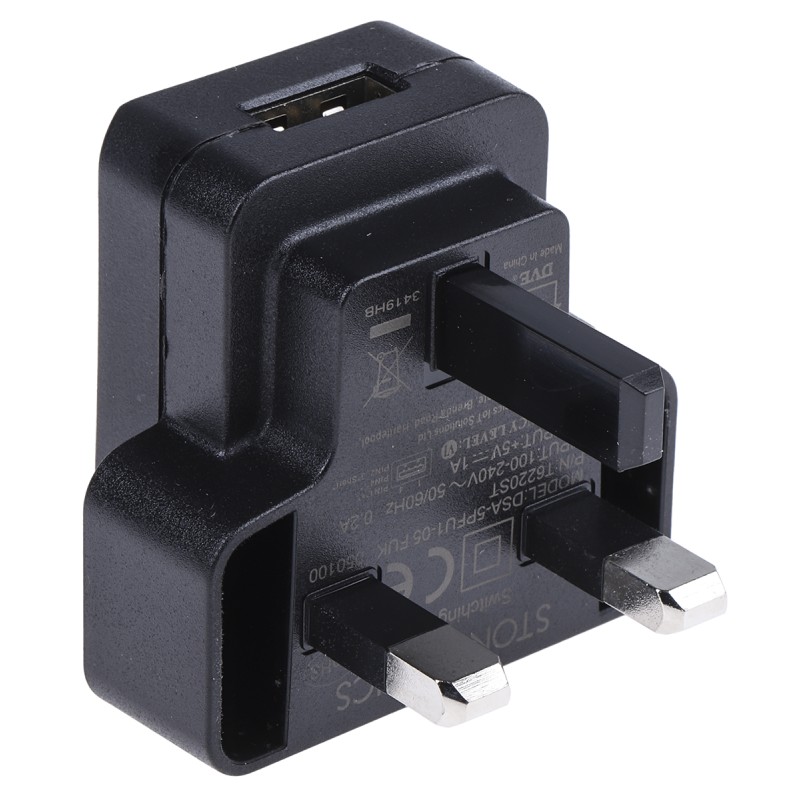 1 pcs - RS PRO 5W Plug-In AC/DC Adapter 5V dc Output, 1A Output