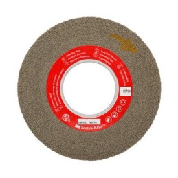 1 pcs - 3M Silicon Carbide Deburring & Finishing Wheel, 203mm Diameter, Very Fine