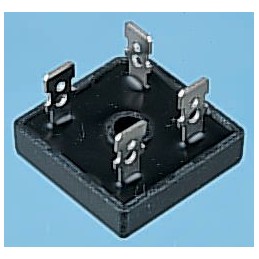 50 pcs - onsemi Bridge Rectifier, 15A, 400V, 4-Pin