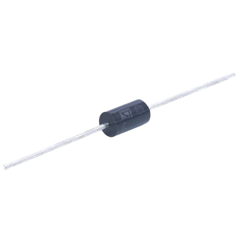600 pcs - STMicroelectronics 1.5KE68CA, Bi-Directional TVS Diode, 1500W, 2-Pin DO-201