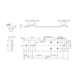 1 pcs - TDK-Lambda Mounting Bracket, for use with HWS100A/A, HWS150A/A