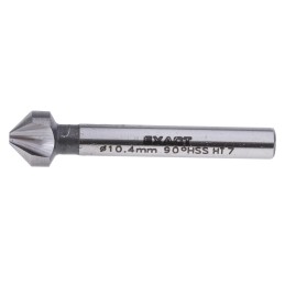 1 pcs - EXACT HSS Drill Bit, 10.4mm Head, 3 Flute(s), 90°, 1 Piece(s)