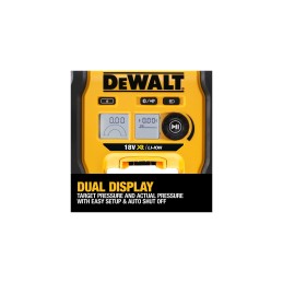 1 pcs - DeWALT Tyre Inflator, 160psi