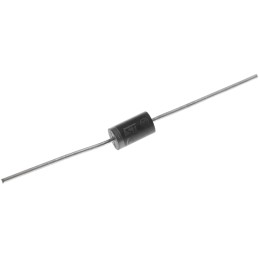 600 pcs - STMicroelectronics 1.5KE200A, Uni-Directional TVS Diode, 1500W, 2-Pin DO-201