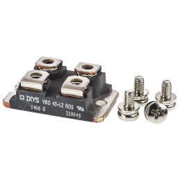 10 pcs - IXYS Bridge Rectifier Module, 40A, 1200V, 4-Pin