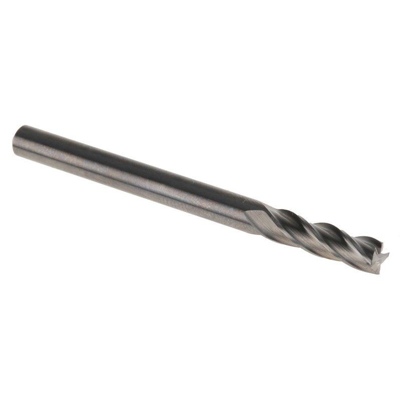 1 pcs - Dormer End Mill, 4mm Cutter, Solid Carbide, 4 mm Shank, 14mm Cut