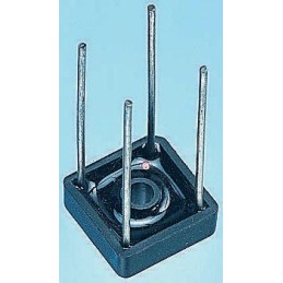 100 pcs - Vishay Bridge Rectifier, 6A, 200V, 4-Pin