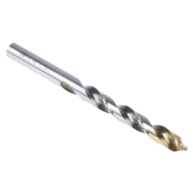 1 pcs - Dormer A002 Series HSS-TiN Twist Drill Bit, 10.2mm Diameter, 133 mm Overall