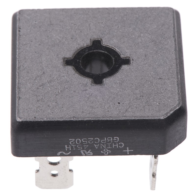 100 pcs - Vishay Bridge Rectifier, 25A, 200V, 4-Pin