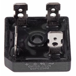 100 pcs - Vishay Bridge Rectifier, 25A, 200V, 4-Pin