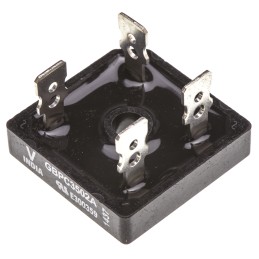 100 pcs - Vishay Bridge Rectifier, 35A, 200V, 4-Pin