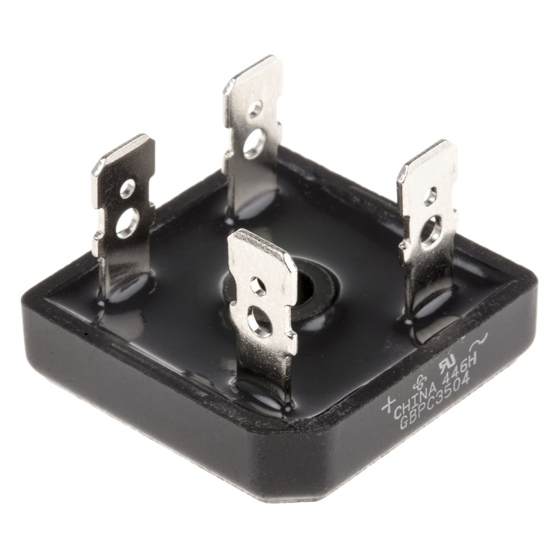 100 pcs - Vishay Bridge Rectifier, 35A, 400V, 4-Pin