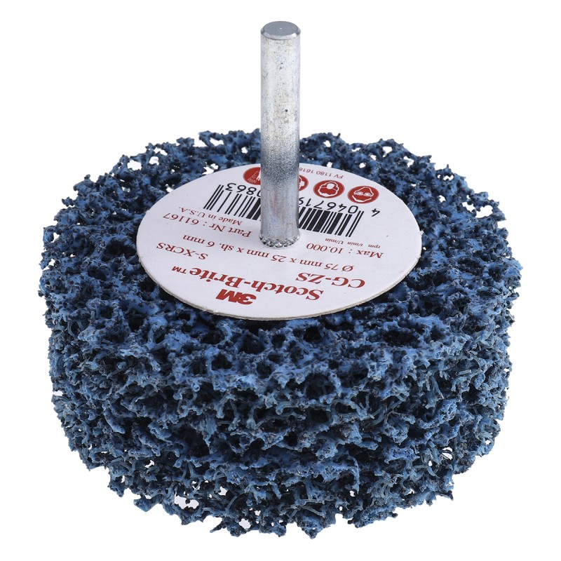 1 pcs - 3M CG-ZS Aluminium Oxide Grinding Disc, 75mm x 25mm Thick, Medium Grade, P50 Grit, Scotch-Brite, 1 in pack