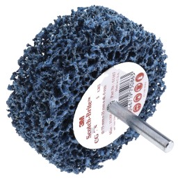 1 pcs - 3M CG-ZS Aluminium Oxide Grinding Disc, 75mm x 25mm Thick, Medium Grade, P50 Grit, Scotch-Brite, 1 in pack