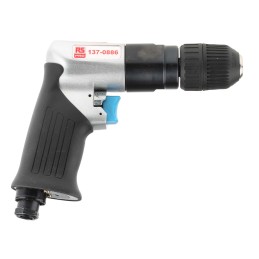 1 pcs - RS PRO Air Drill 10mm Reversible, 1/4in Air Inlet (BSP) , 1800 1/min