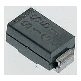 100 pcs - Taiwan Semi 20V 1A, Schottky Diode, 2-Pin DO-214AC SS12 R2