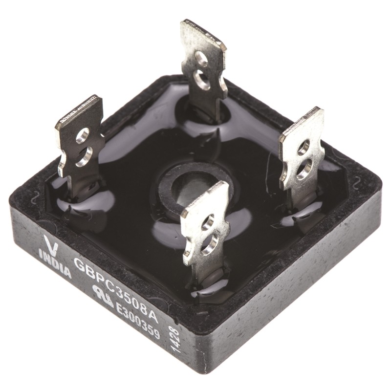 100 pcs - Vishay Bridge Rectifier, 35A, 800V, 4-Pin