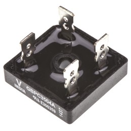 100 pcs - Vishay Bridge Rectifier, 35A, 400V, 4-Pin