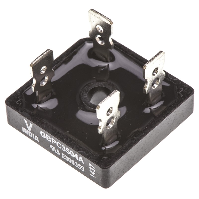 100 pcs - Vishay Bridge Rectifier, 35A, 400V, 4-Pin