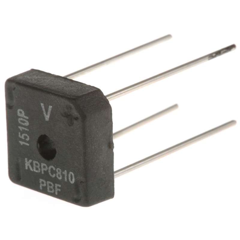 100 pcs - Vishay Bridge Rectifier, 8A, 1000V, 4-Pin