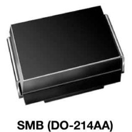 100 pcs - Vishay 400V 1.5A, Rectifier Diode, 2-Pin DO-214AA S2G-E3/52T