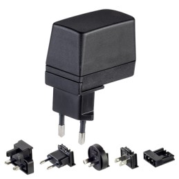 1 pcs - Friwo 7W Plug-In AC/DC Adapter 5V dc Output, 1.4A Output