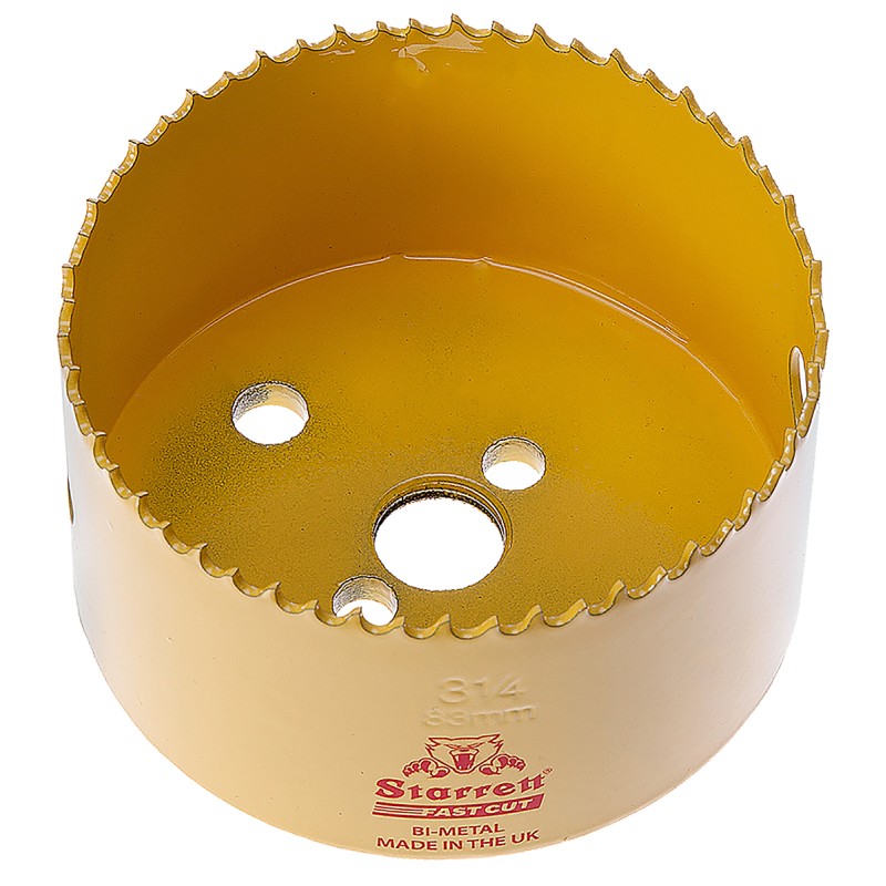 1 pcs - Starrett HSS 83mm Hole Saw