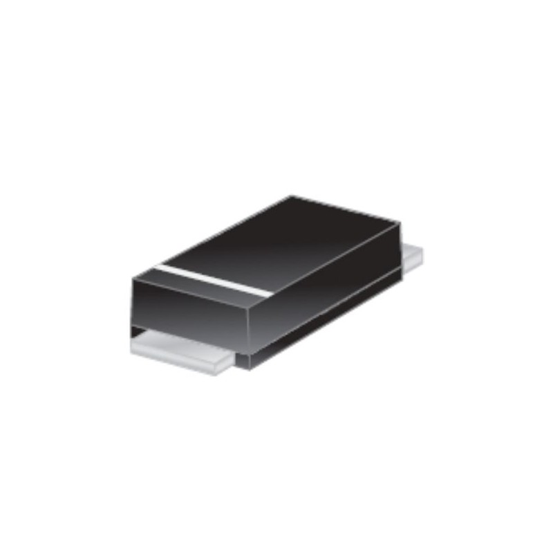 100 pcs - Diodes Inc 50V 3A, Schottky Diode, 2-Pin SMAF B350AF-13