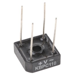 250 pcs - Vishay Bridge Rectifier, 3A, 1000V, 4-Pin