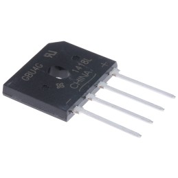 250 pcs - Vishay Bridge Rectifier, 4A, 400V, 4-Pin
