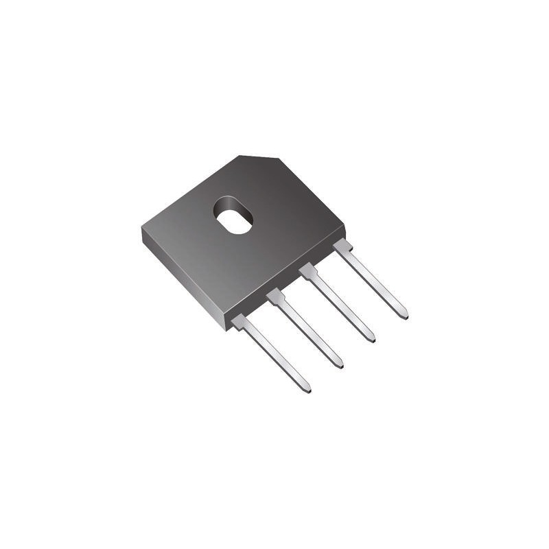 250 pcs - Vishay Bridge Rectifier, 3.8A, 600V, 4-Pin