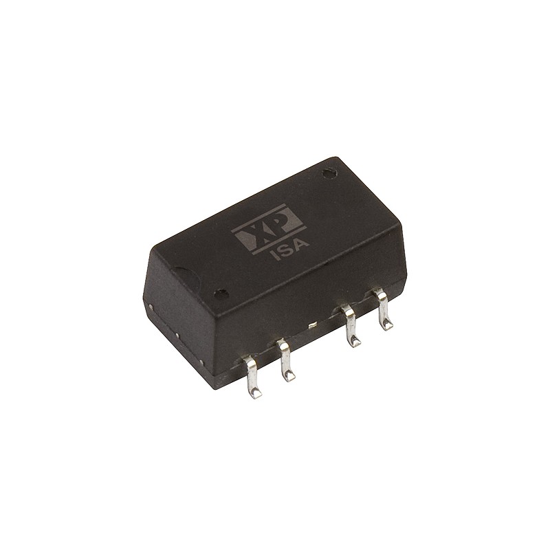 1 pcs - XP Power ISA DC-DC Converter, ±12V dc/ ±42mA Output, 21.6 - 26.4 V dc Input, 1W, Surface Mount, +105°C Max Temp
