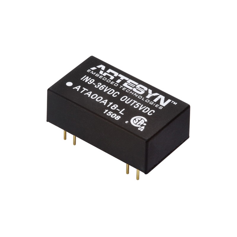 1 pcs - Artesyn Embedded Technologies ATA DC-DC Converter, 24V dc/ 125mA Output, 9 - 36 V dc Input, 3W, Through Hole,