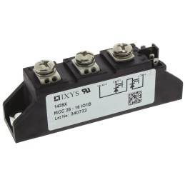 36 pcs - IXYS MCC26-16IO1B, Dual Thyristor Module 1600V, 32A 100mA