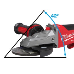 1 pcs - Milwaukee M18FSAGF125XPDB-0X 125mm Cordless Angle Grinder