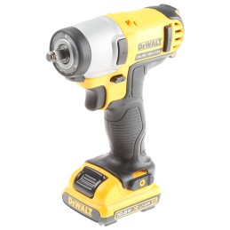 1 pcs - DeWALT 3/8 in 10.8V, 2Ah Cordless Impact Wrench, UK Plug