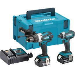 1 pcs - Makita DLX2145TJ, 18V Cordless Power Tool Kit