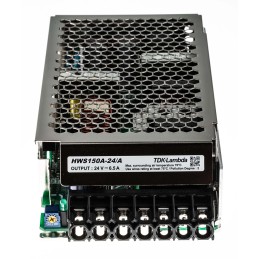 1 pcs - TDK-Lambda Switching Power Supply, HWS150A-24/A, 24V dc, 6.5A, 156W, 1 Output, 120 - 370 V dc, 85 - 265 V