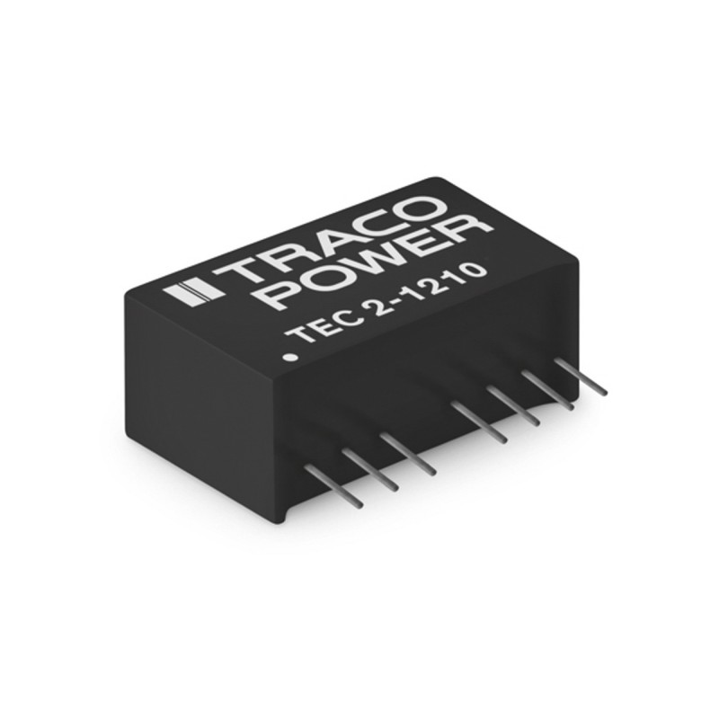 1 pcs - TRACOPOWER TEC 2 DC-DC Converter, 5V dc/ 400mA Output, 36 - 75 V dc Input, 2W, Through Hole, +95°C Max Temp