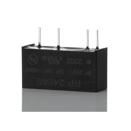 1 pcs - Recom RP DC-DC Converter, 24V dc/ 42mA Output, 21.6 - 26.4 V dc Input, 1W, Through Hole, +90°C Max Temp -40°C