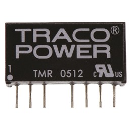 1 pcs - TRACOPOWER TMR 2 DC-DC Converter, 12V dc/ 165mA Output, 4.5 - 9 V dc Input, 2W, Through Hole, +85°C Max Temp