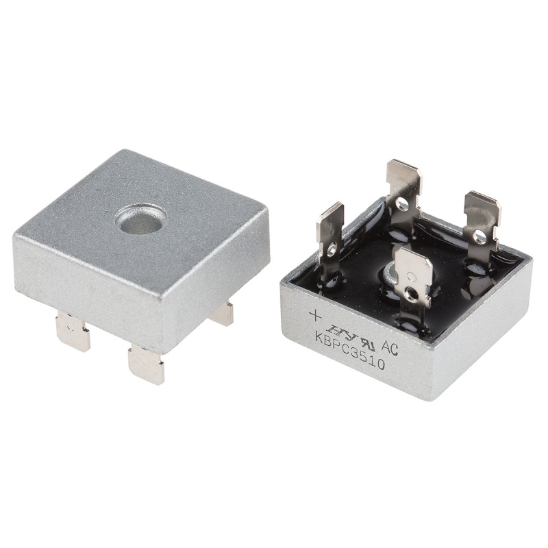 50 pcs - HY Electronic Corp Bridge Rectifier, 35A, 1000V, 4-Pin