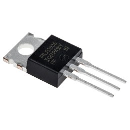 2 pcs - N-Channel MOSFET, 270 A, 60 V, 3-Pin TO-220AB Infineon IRLB3036PBF
